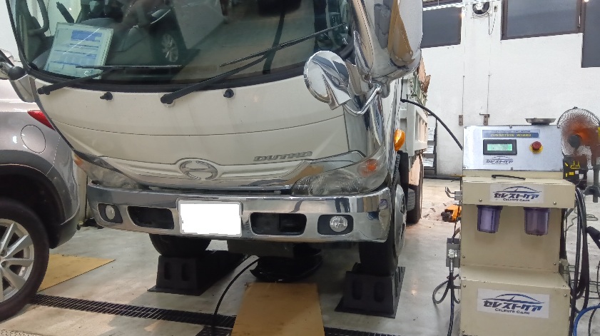 HINO 日野 デュトロ セレストケア エンジン内部洗浄 DPF洗浄