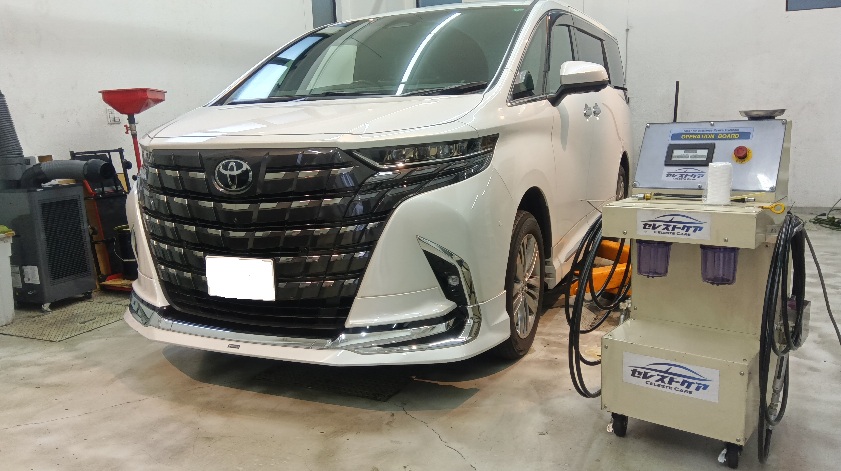 トヨタ アルファード セレストケア エンジン内部洗浄
