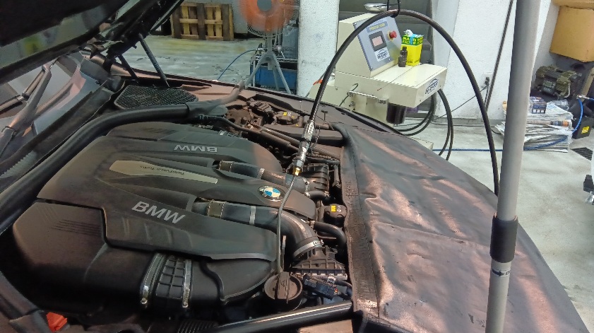 BMW 750Li セレストケア エンジン内部洗浄