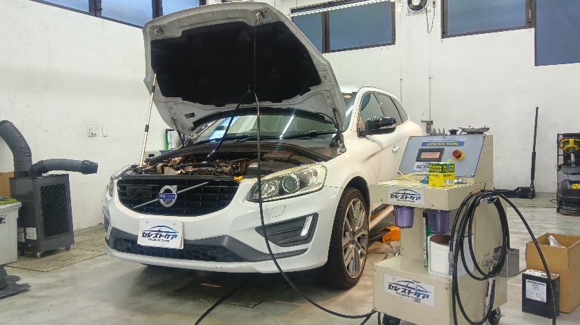 ボルボ VOLVO V60 セレストケア エンジン内部洗浄