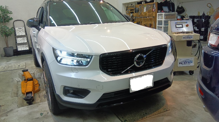 ボルボ VOLVO XC40 セレストケア エンジン内部洗浄